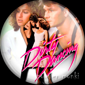 Dirty Dancing - Retro Movie Badge/Magnet