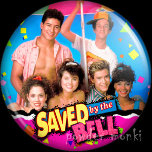 Saved by the Bell - Retro Cult TV Badge/Magnet