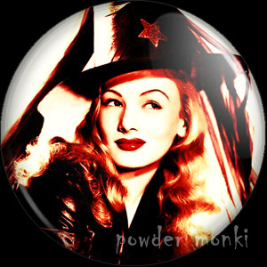 Veronica Lake - Kitsch Witch Badge/Magnet